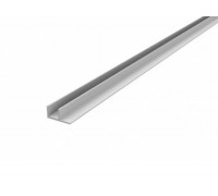 Профиль для кухонной стеновой панели 6 мм, угловой , L-600 мм, алюминий