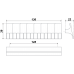 Мебельная ручка RS421BAB.4/128