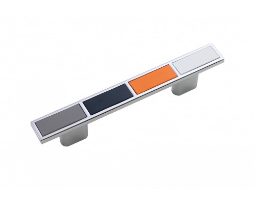 Мебельная ручка PALETTE RS282CP/MC4.4/96
