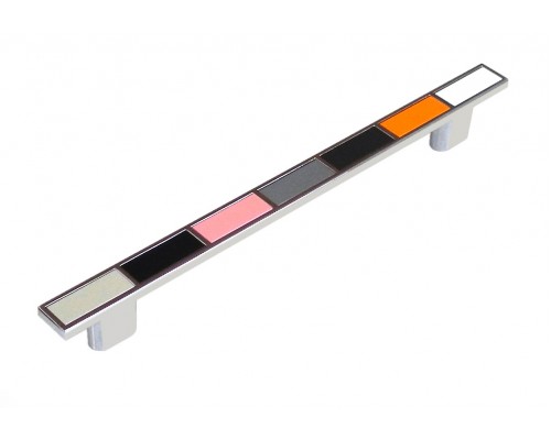 Мебельная ручка PALETTE RS282CP/MC7.4/192