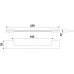 Мебельная ручка RS185CP.4/192